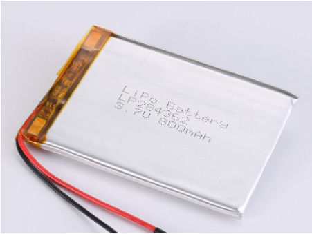 LP284362 3.7V 800MAH リオン電池 メーカー ショート回路保護と安全性のある高容量リポパック