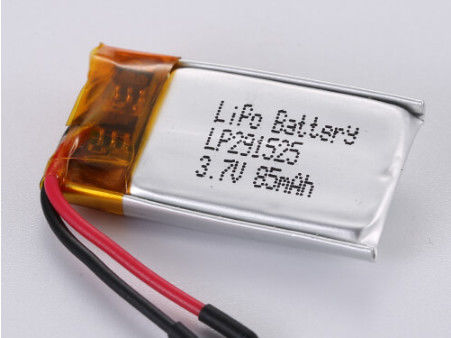 超電流保護付き LP291525 3.7V 85MAH リオン電池