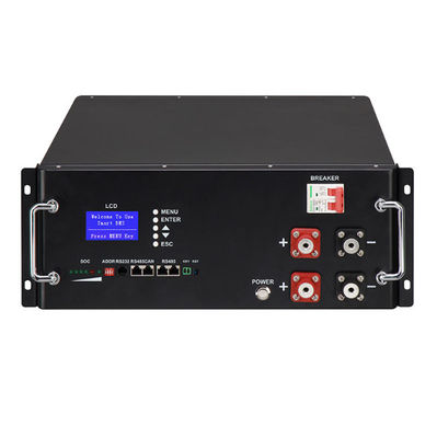リチウム鉄ホスファート電池パック ラック型エネルギー貯蔵 リチウム電池 48V/51.2V 100Ah 家電 太陽光発電家