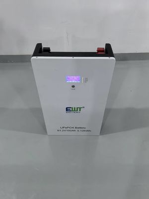信頼性の高いEWT LiFePO4 51.2V 100Ah 5.12kWh バッテリー