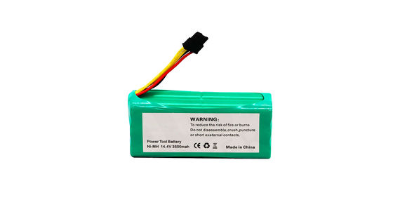14.4V 3500mAh NiMH バッテリー 耐久性Cyle寿命1年 幅広い温度範囲