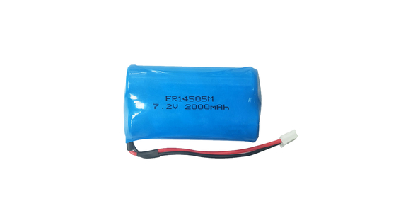 産業用 AA サイズ リ-SOCL2 バッテリー 7.2V 2000MAH 円筒型装置 ER14505M